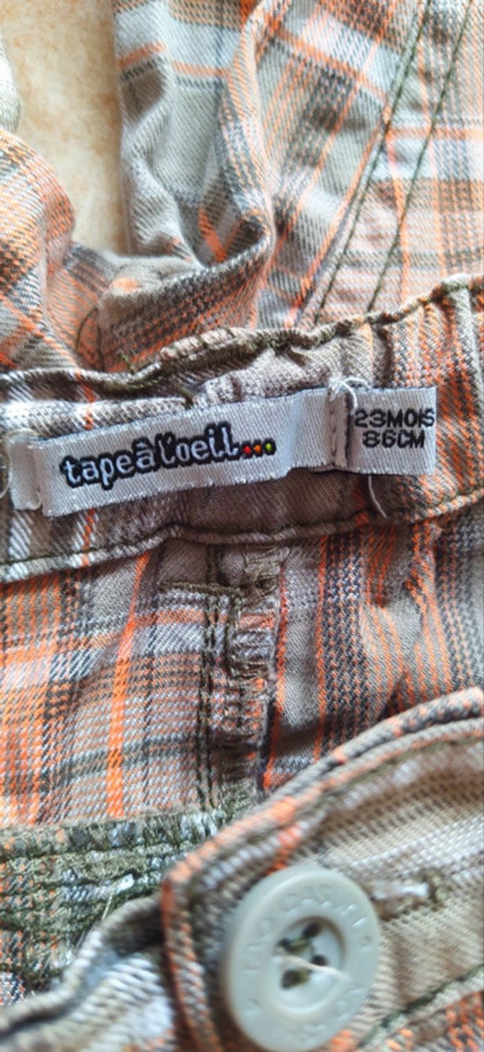 Short a carreaux 23 mois - photo numéro 3