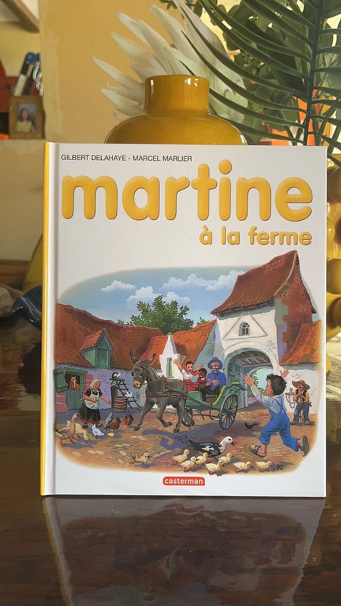 Livre martine à la ferme