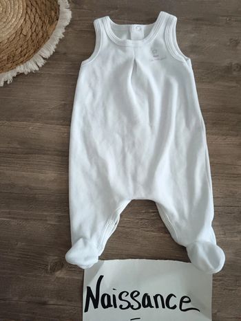 🌞Salopette blanche naissance