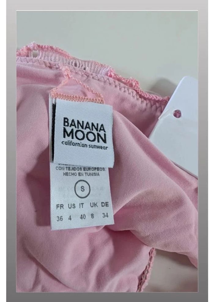 Maillot de bain deux pièces rose Banana Moon Haut Taille 40 Bas Taille 36 - photo numéro 7