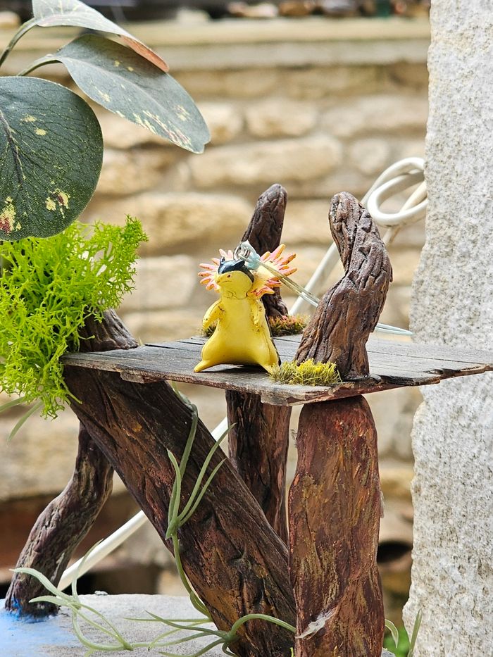 Super figurine Pokemon Nintendo typhlosion porte clé - photo numéro 2