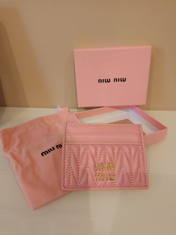 Porte carte Miu Miu