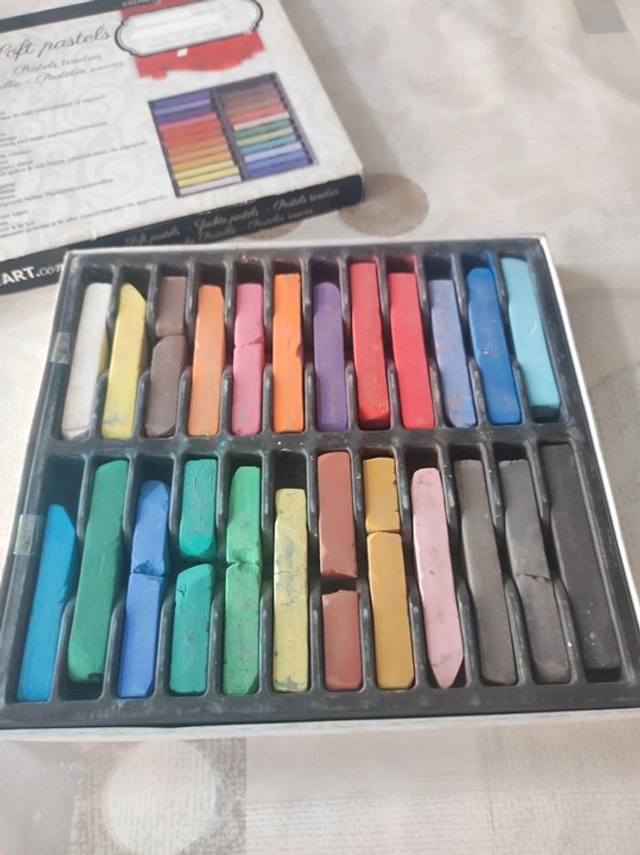 Boîte de 24 pastels - photo numéro 2