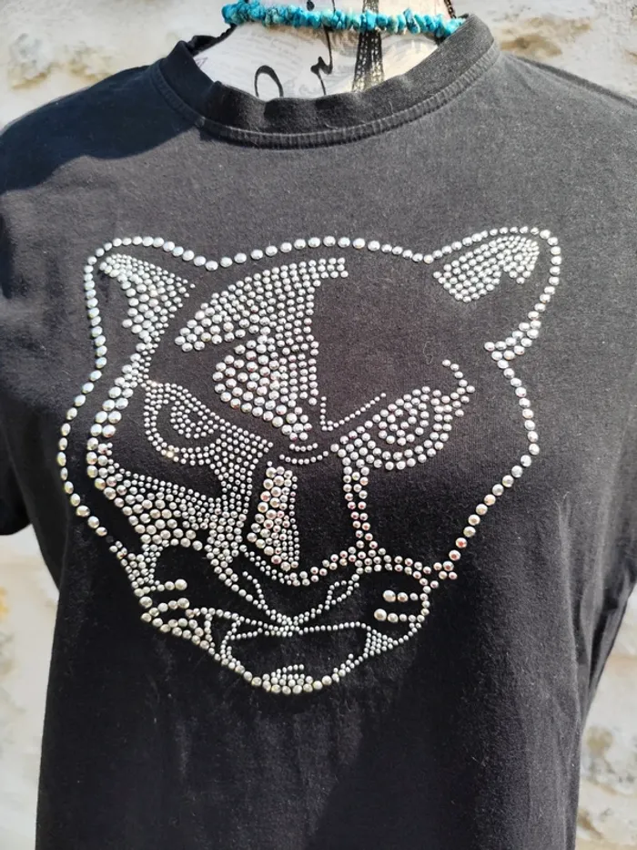 T-shirt femme Airness a motif brillant taille L - photo numéro 2