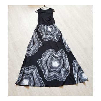 Robe longue maxi, Trapèze Imprimé, Shein Taille L