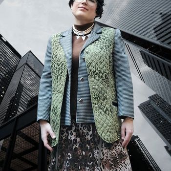 Superbe gilet Vintage taille S
