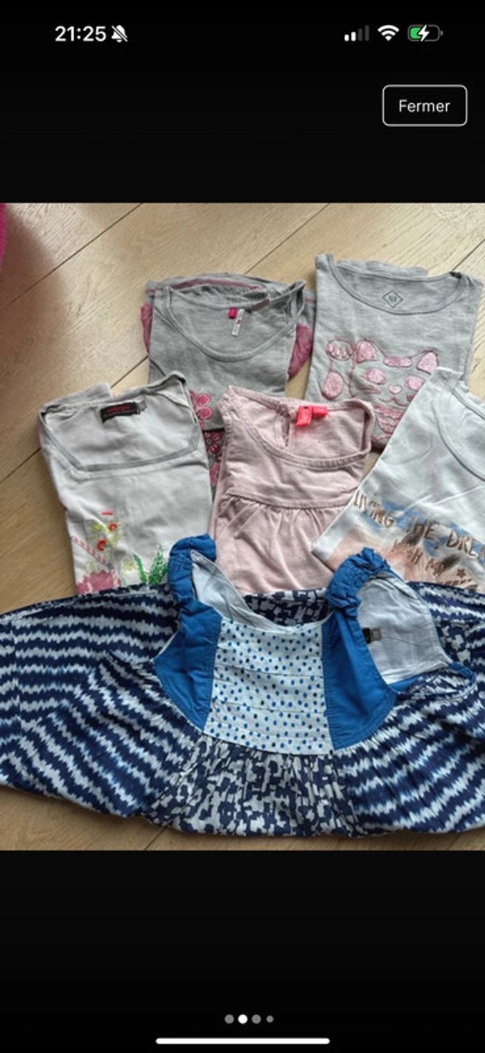 Lot t-shirt fille - photo numéro 2