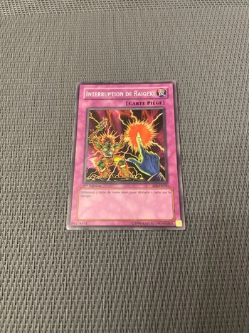 carte Yu-Gi-Oh! Interruption de Raigeki SYE-FR050