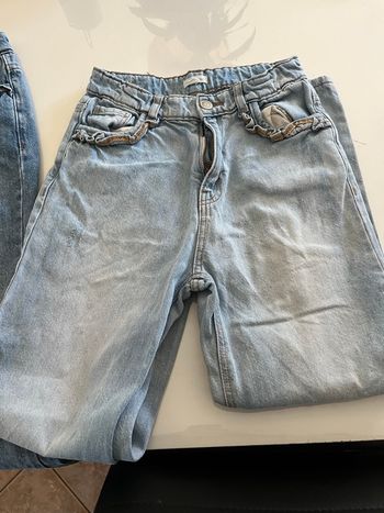 Lot jean fille vert baudet