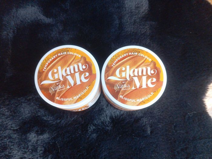 🎉Deux pots de Coloration Glam Me by Vakita Neuf 🎉 coloris Souci Divin valeur plus de 30 € - photo numéro 2