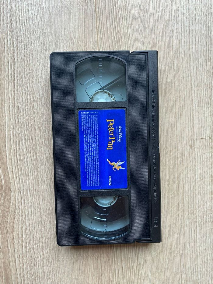 Disney Peter Pan Cassette Vidéo VHS Vintage Cinéma Collection Exclusive - photo numéro 5