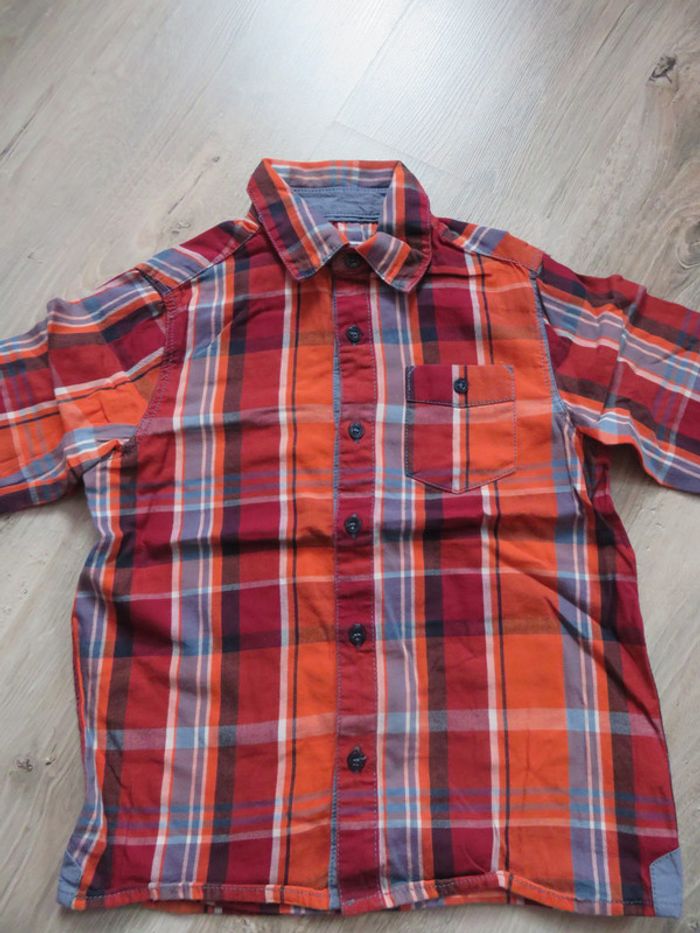 chemise longues manches 'okaidi' 6 ans