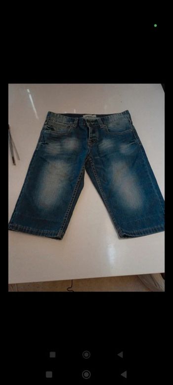 Bermuda  short en jeans homme Aron taille 42