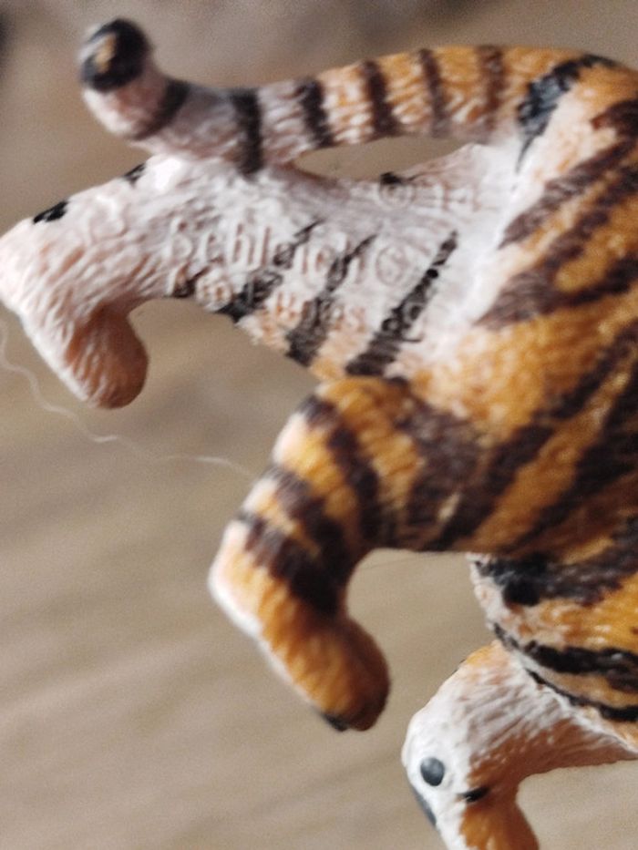 Schleich Tigre Tigron du Bengale Figurine Animal de la savane - photo numéro 4