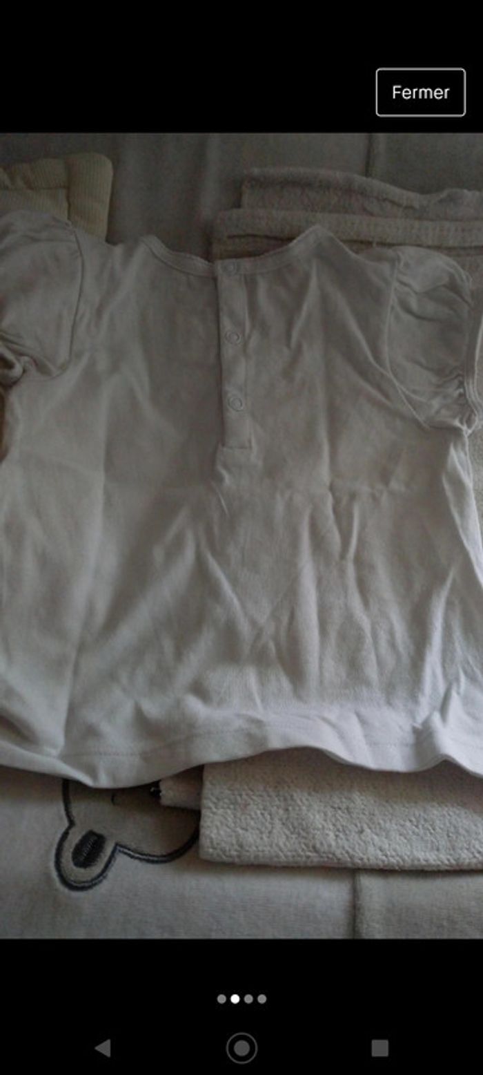 Tee-shirt blanc Jacadi - photo numéro 2