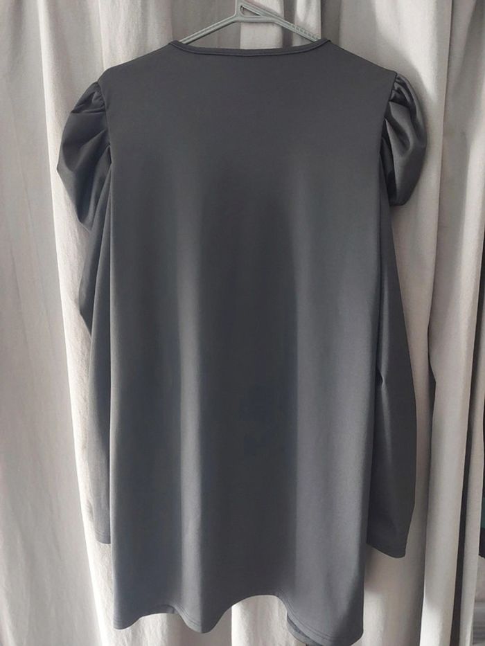 Veste gilet long avec épaulette - photo numéro 6