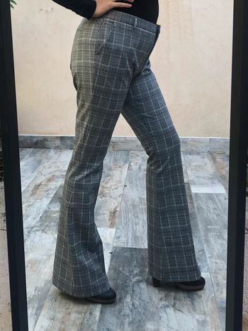 Pantalon flare prince de galles Lauren Vidal XL
