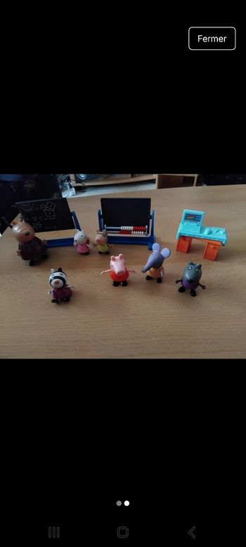 Salle de classe peppa pig