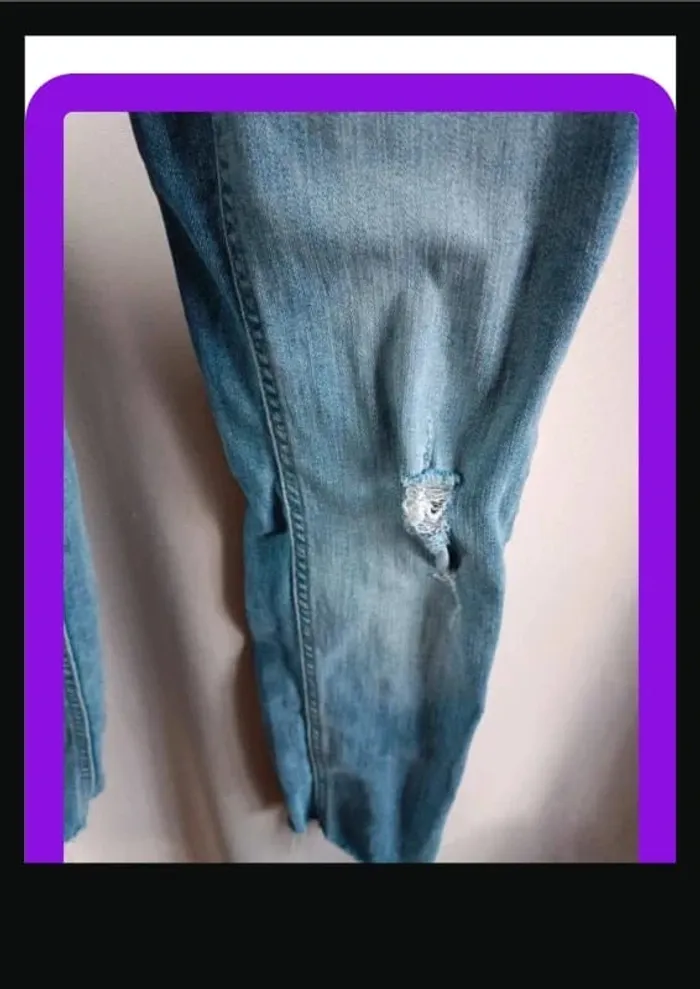 Jeans skinny grossesse taille 32 - photo numéro 4