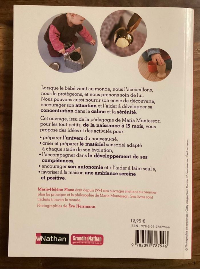 60 activités Montessori pour mon bébé - photo numéro 2
