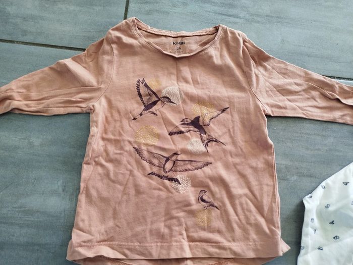 Lot 4 tee-shirt 2 ans fille - photo numéro 5