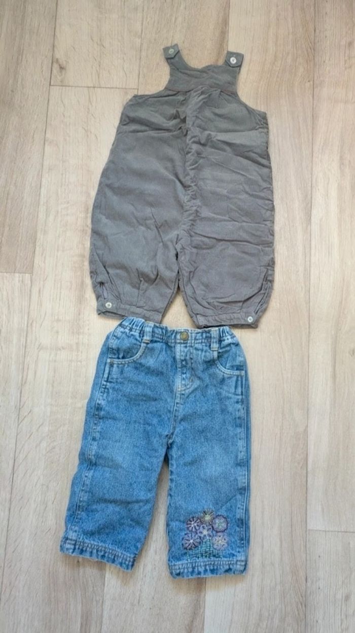 Lot 2 pantalons chaud d'hivers 12 Mois - photo numéro 5
