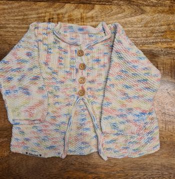 Gilet cardigan 12 18 mois 80cm