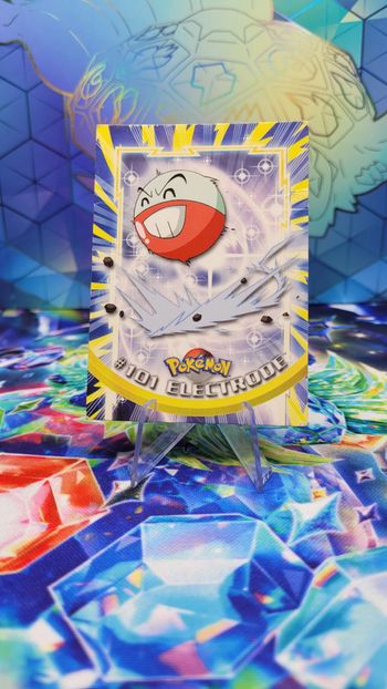 Carte Pokémon Topps n°101 Electrode Series 1 FR