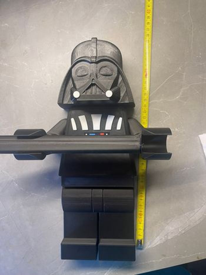Porte-Papier Toilette Style Lego Dark Vador– Déco Fun & Originale Salle de Bain - photo numéro 6
