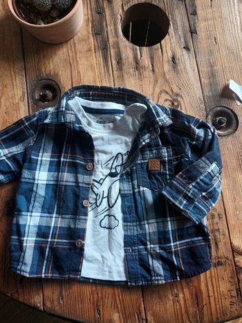 Ensemble chemise et sous pull