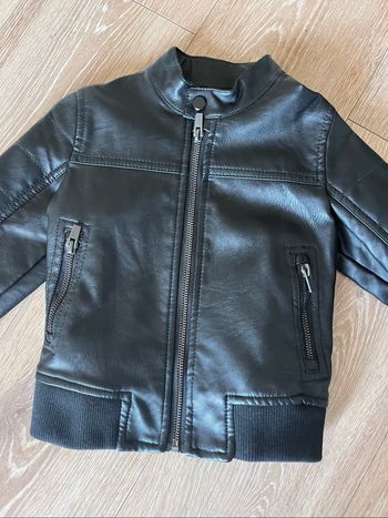 Veste cuir 2/3 ans