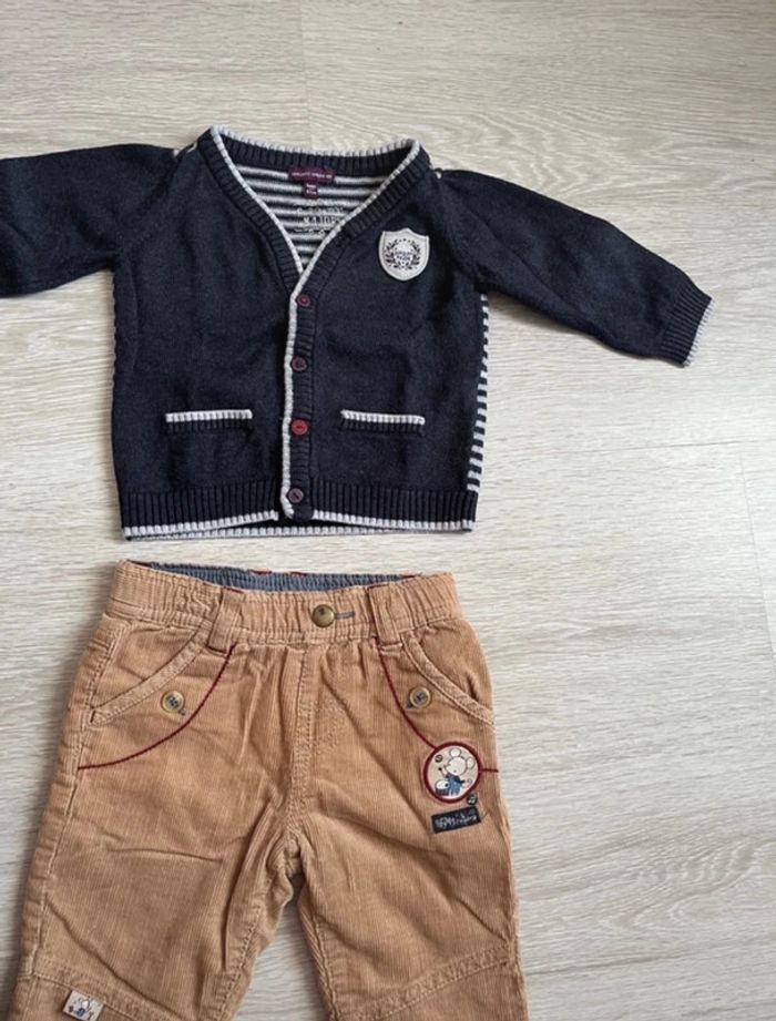 Ensemble Sergent Major garçon 6-9 mois - photo numéro 2