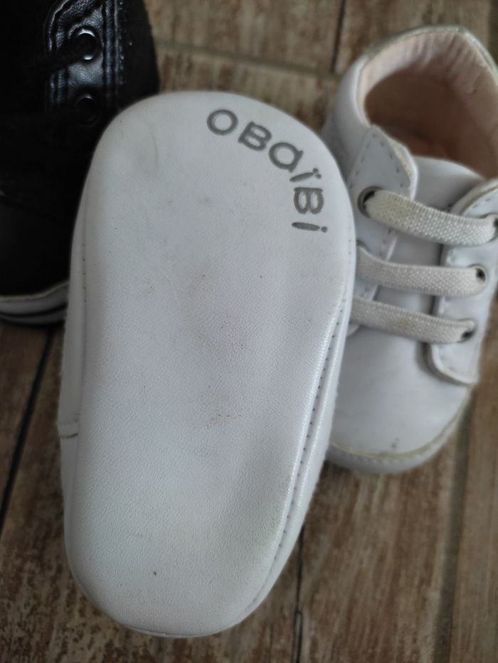 Lot chaussures 0 - 6 mois - photo numéro 3