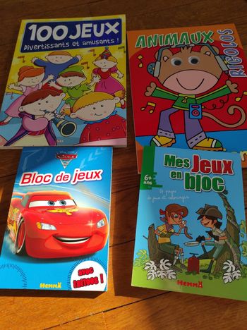 Lot de jeux d'activités et Coloriage neuf