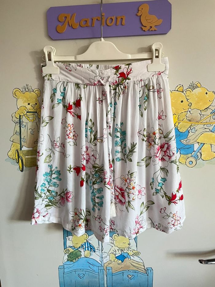 Jupe Fleurie Jupe Courte Pimkie Fleurs Pimkie Jupe Courte A Fleur