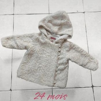 Veste gilet mi-saison fourrure 🌸