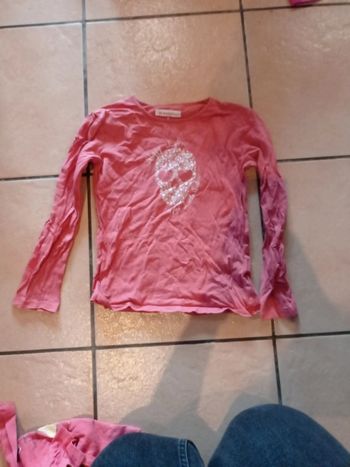 Tee-shirt manches longues tête de mort