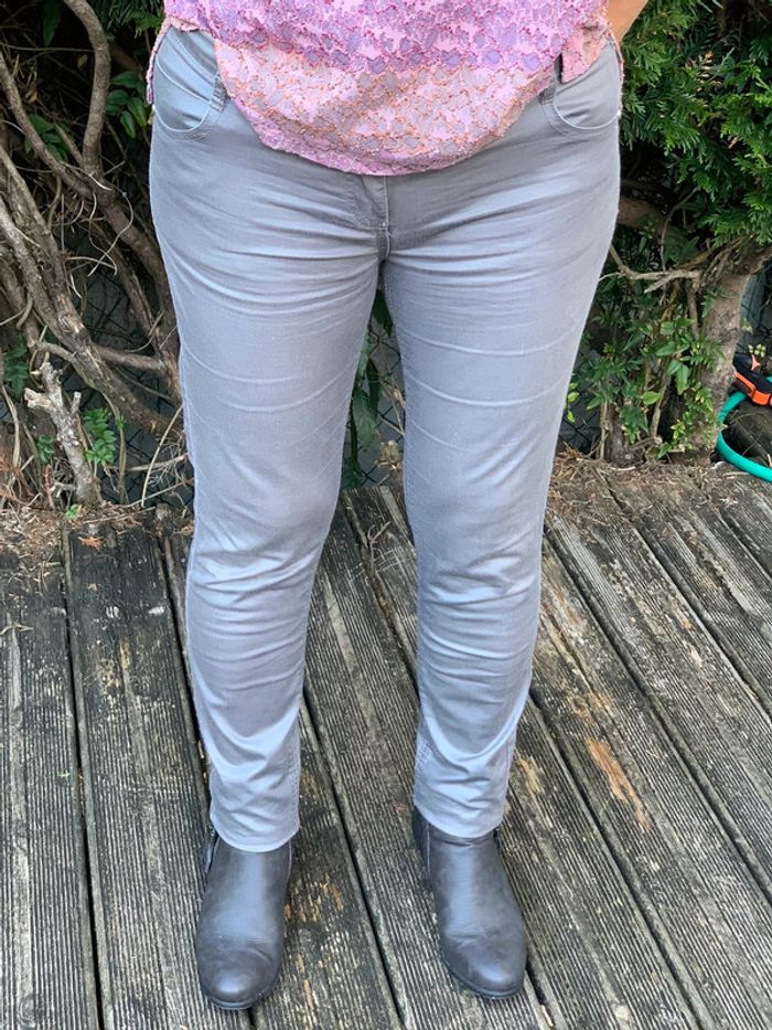 Pantalon femme G one 40 gris (99)