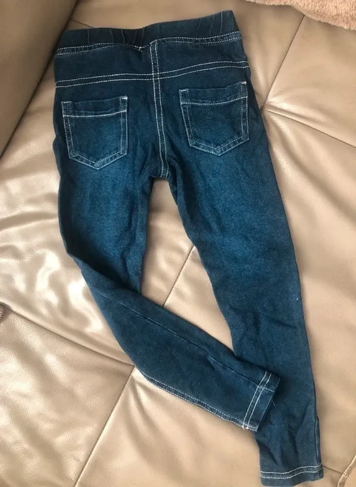 Jeans bleu fille Little Girls - photo numéro 6