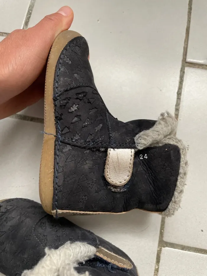 Bottines bottes kickers taille 24 - photo numéro 6