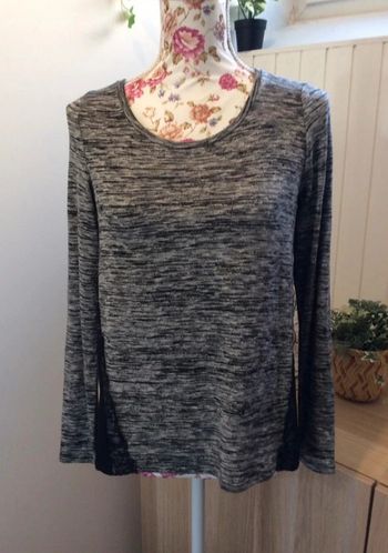 Haut bi-matière taille M 🍂