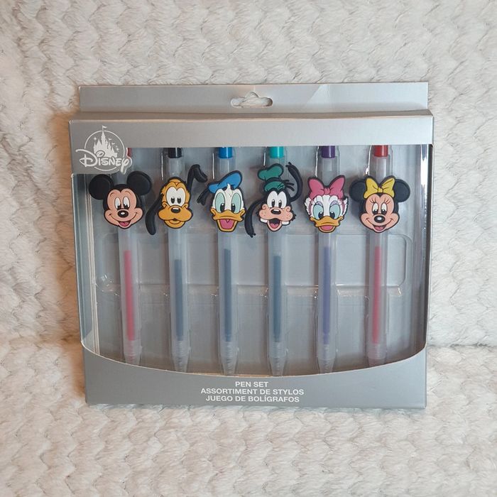 Lot stylo disney 100 charms mickey and friends