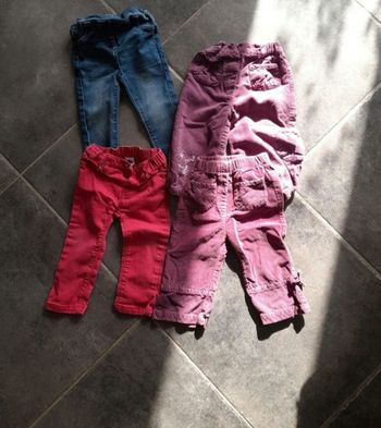 Lot de pantalon 18 mois