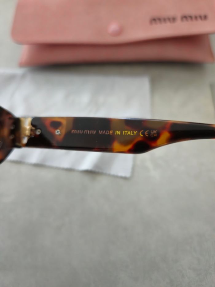 Lunette Miu Miu léopard 🐆 - photo numéro 5