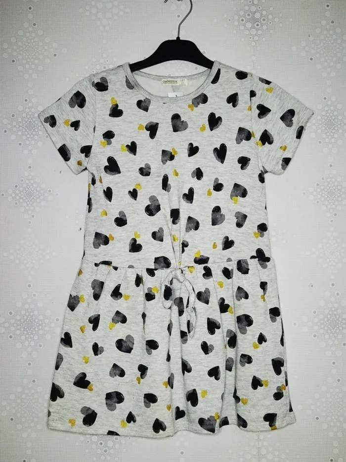 D4473 - robe fille 8 ans