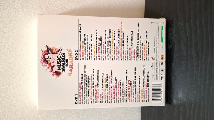 NRJ Music Awards 2015, Karaoké 2 DVD - photo numéro 2