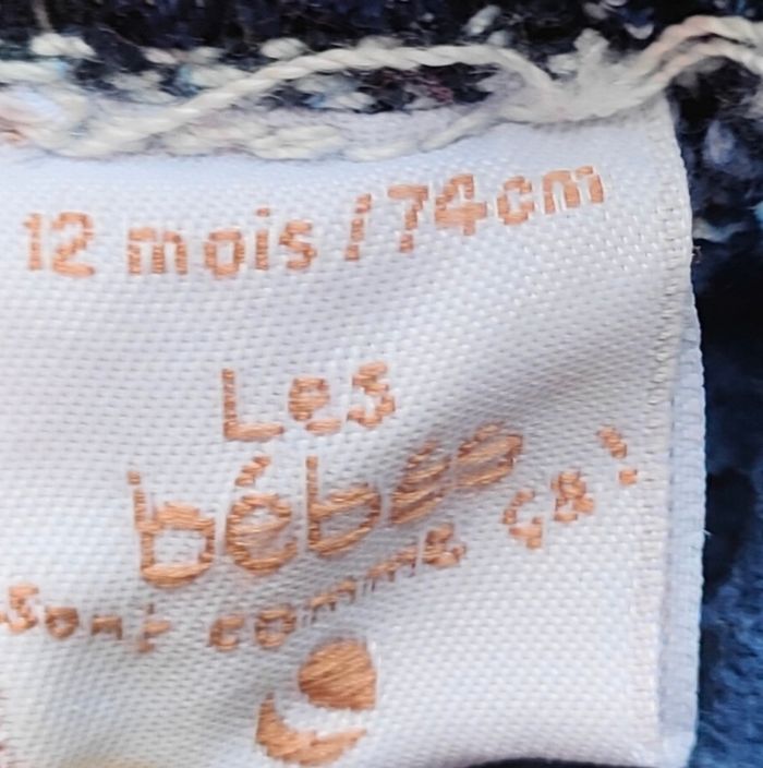 Jean garçon taille 12 mois/ 1 ans - photo numéro 2