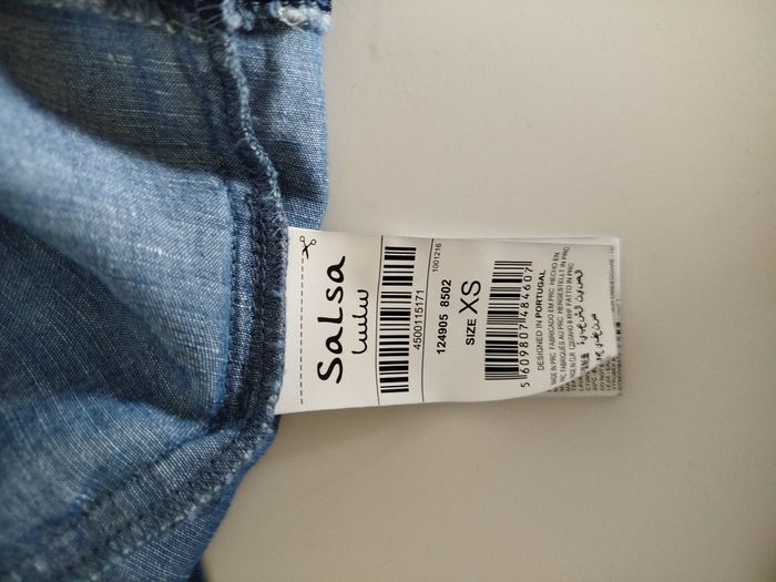 Petit haut jean Salsa XS - photo numéro 7