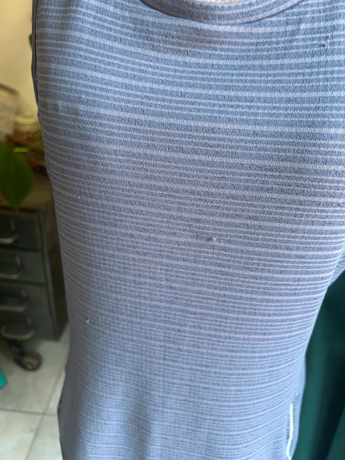 Débardeur de sport bleu adidas femme taille s - climachill - photo numéro 3
