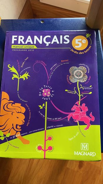 Manuel français 5e